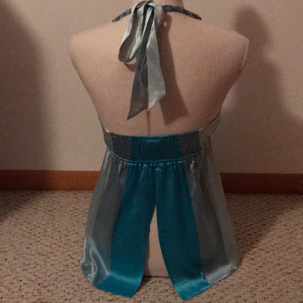 Bebe silk halter top - Picture 2 of 3